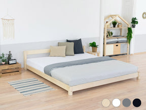 Holzbett COMFY - Doppelbett im skandinavischen Stil