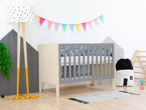 Gitterbett für Babys 🍼 Cot SLEEPY mit verstellbarer Liegehöhe